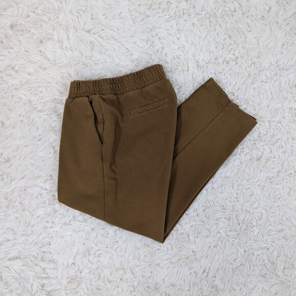 A New Day - Women's High-Rise Tapered Ankle Knit Pants - Golden Olive - Size M - Picture 1 of 16